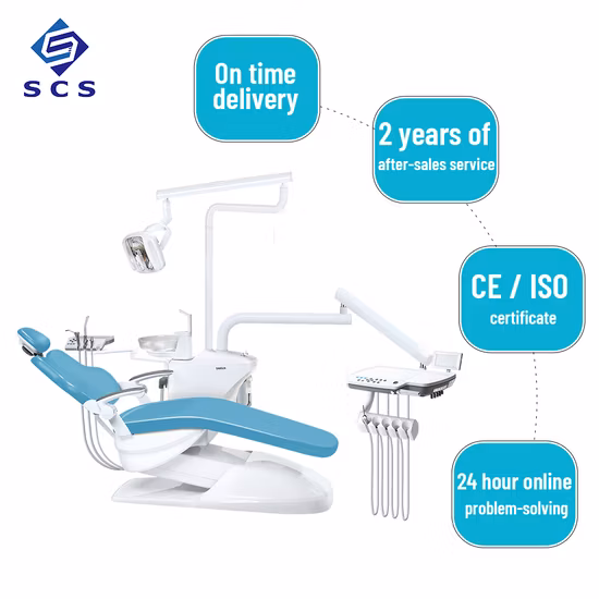 Komplettset-Option für medizinische Geräte, Dentalstuhl-Einheit, neues Design, wirtschaftliches Dentalstuhl-Ersatzteil
