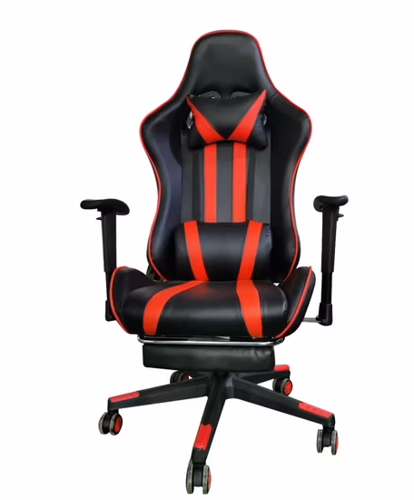 Büro-Renncomputer-Liegestuhl aus Leder, Silla Gamer, Direktverkauf, Gaming-Stuhl mit Fußstütze